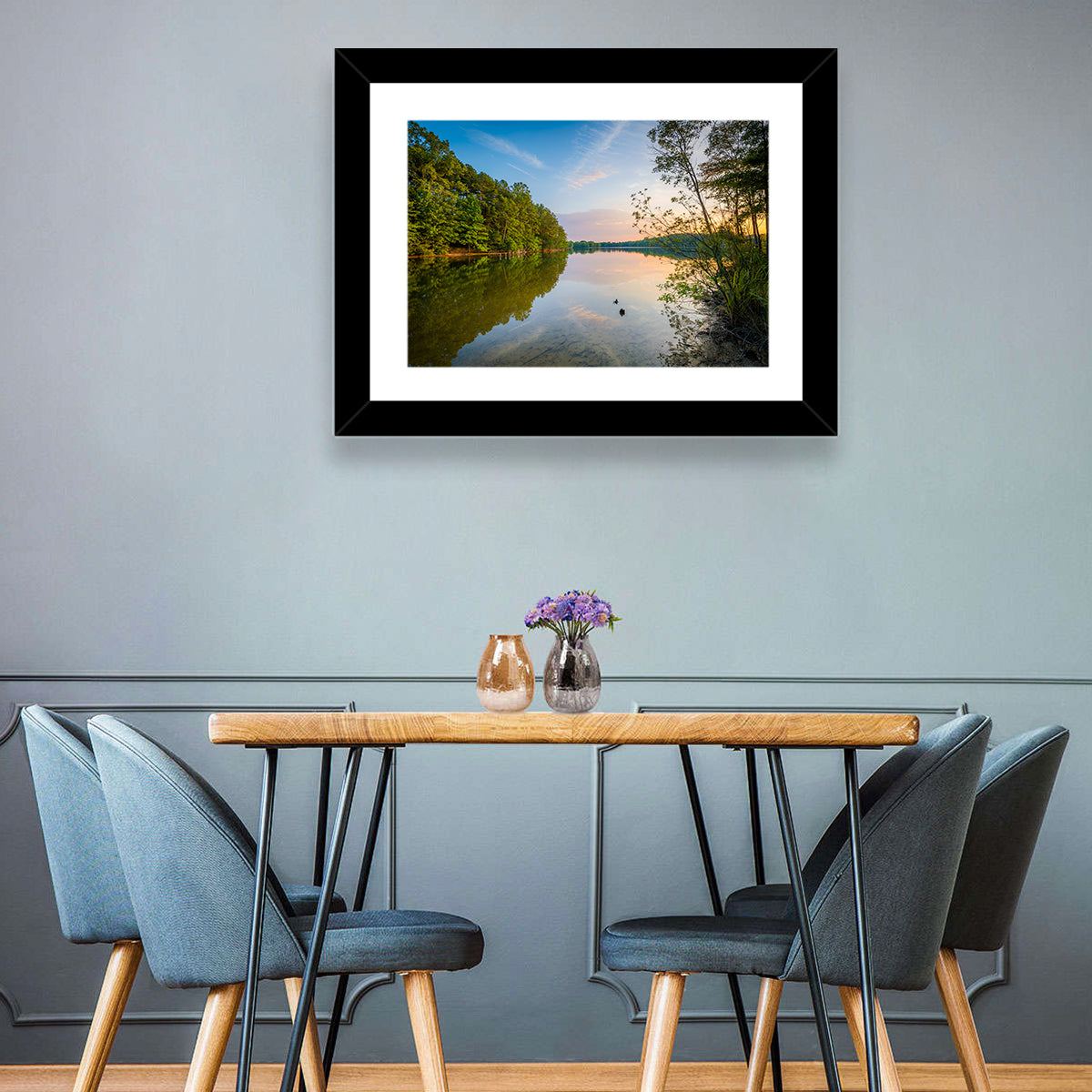 Lake Norman Golden Reflections Wall Art