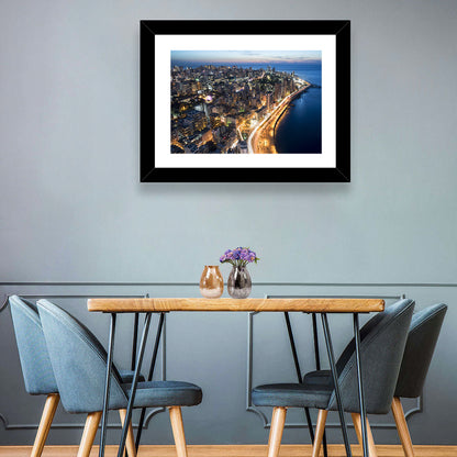 Beirut Corniche at Dusk Wall Art