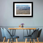 Kabul from Above with Snow-capped Mountains Wall Art