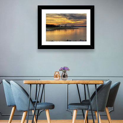 Lake Whitney Sunset Wall Art