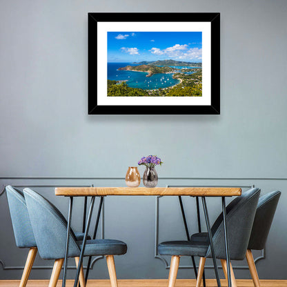 Shirley Heights Harbour View Wall Art