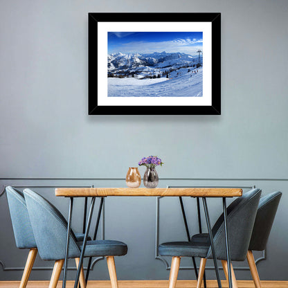 Nassfeld Ski Resort View Wall Art