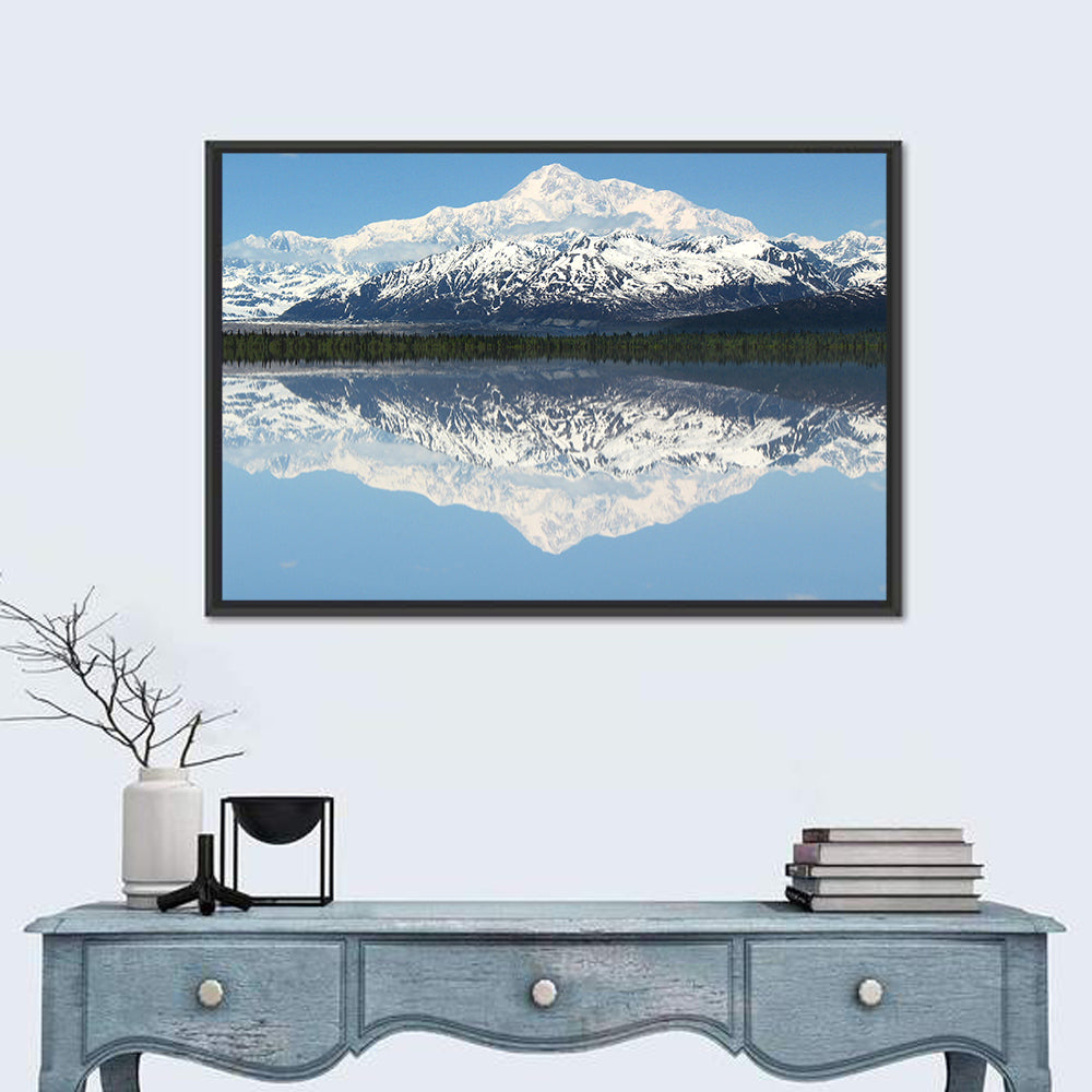 Denali Peak Reflection Wall Art