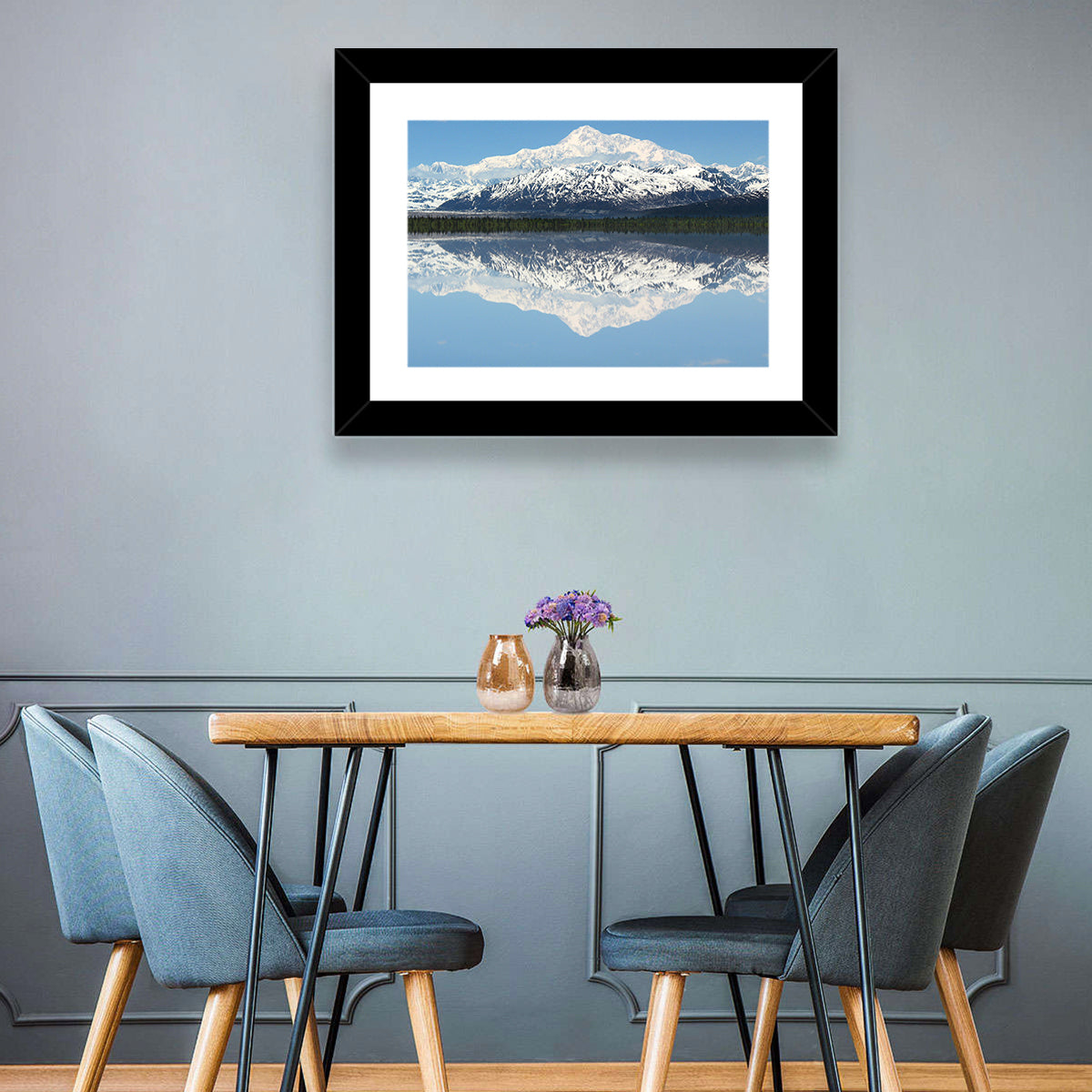 Denali Peak Reflection Wall Art