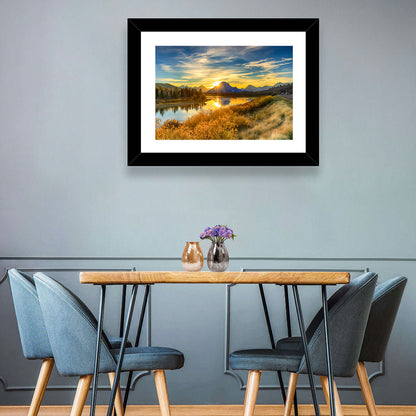 Oxbow Bend Sunrise Wall Art