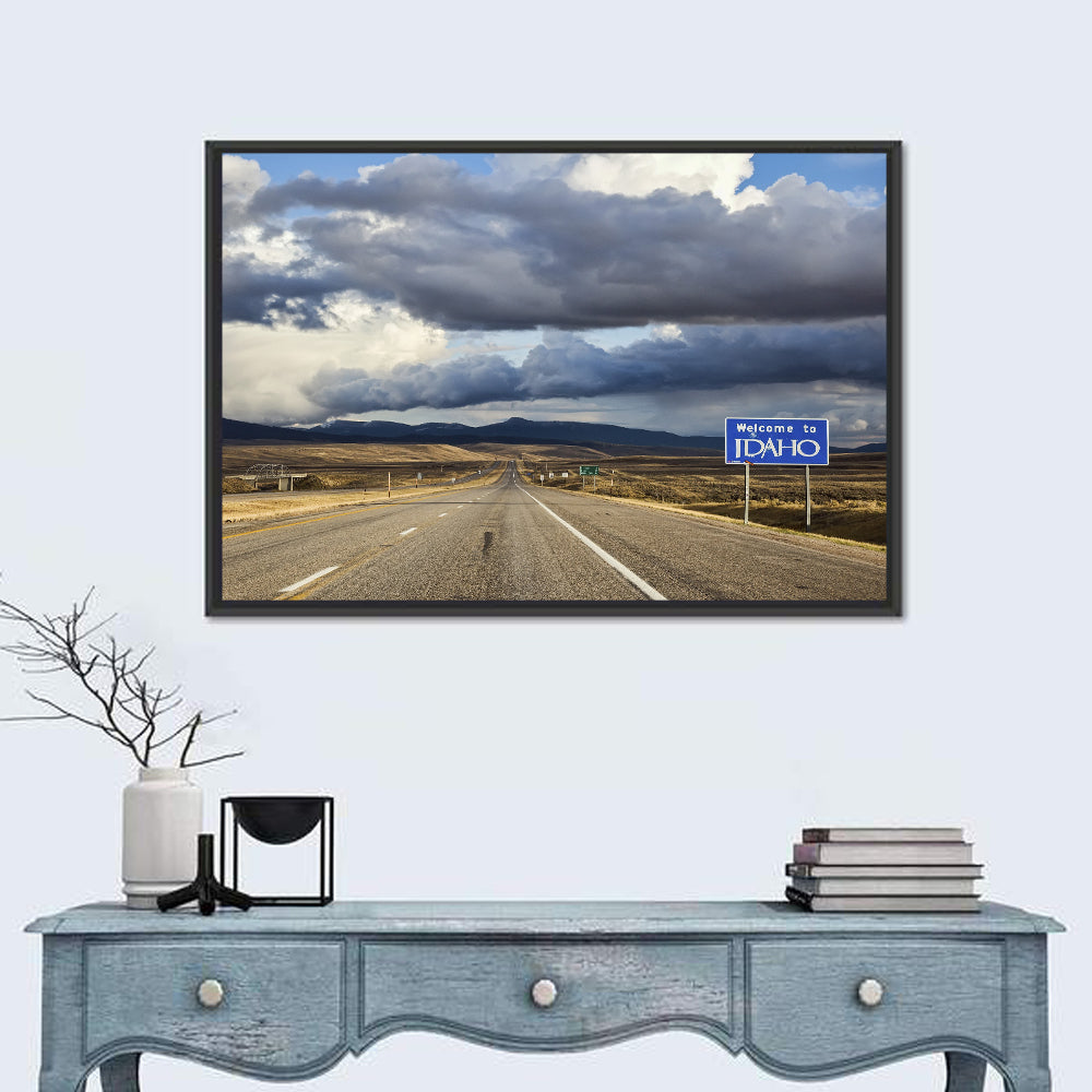 I-15 Idaho Highway Wall Art