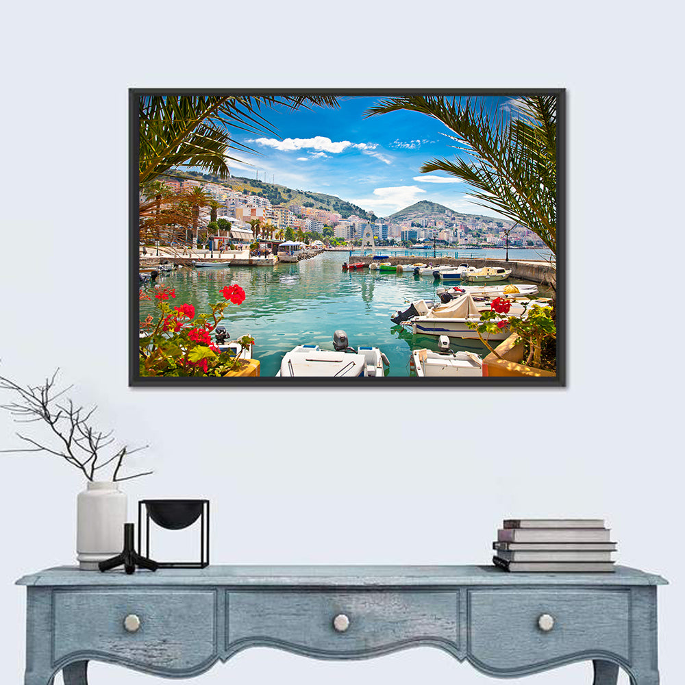 Saranda Harbor View Wall Art