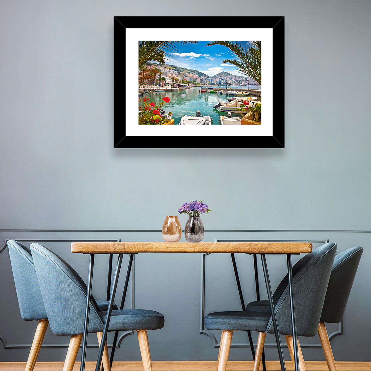Saranda Harbor View Wall Art
