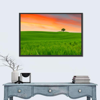 Tuscany Sunset Hills Wall Art