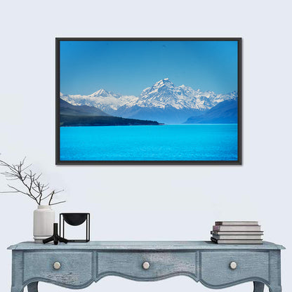 Aoraki Over Lake Pukaki Wall Art