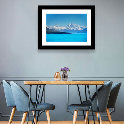 Aoraki Over Lake Pukaki Wall Art