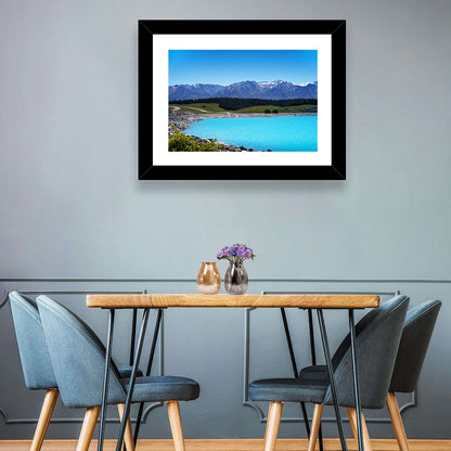 Lake Pukaki Turquoise View Wall Art