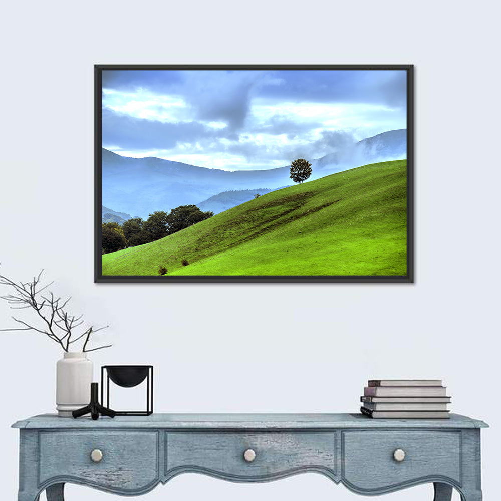 Talish Hillside with Lone Tree Wall Art