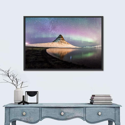 Kirkjufell Under the Milky Way Wall Art