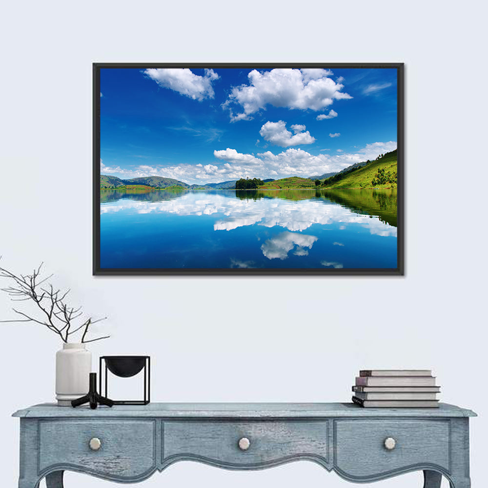 Bunyonyi Lake Reflection Wall Art