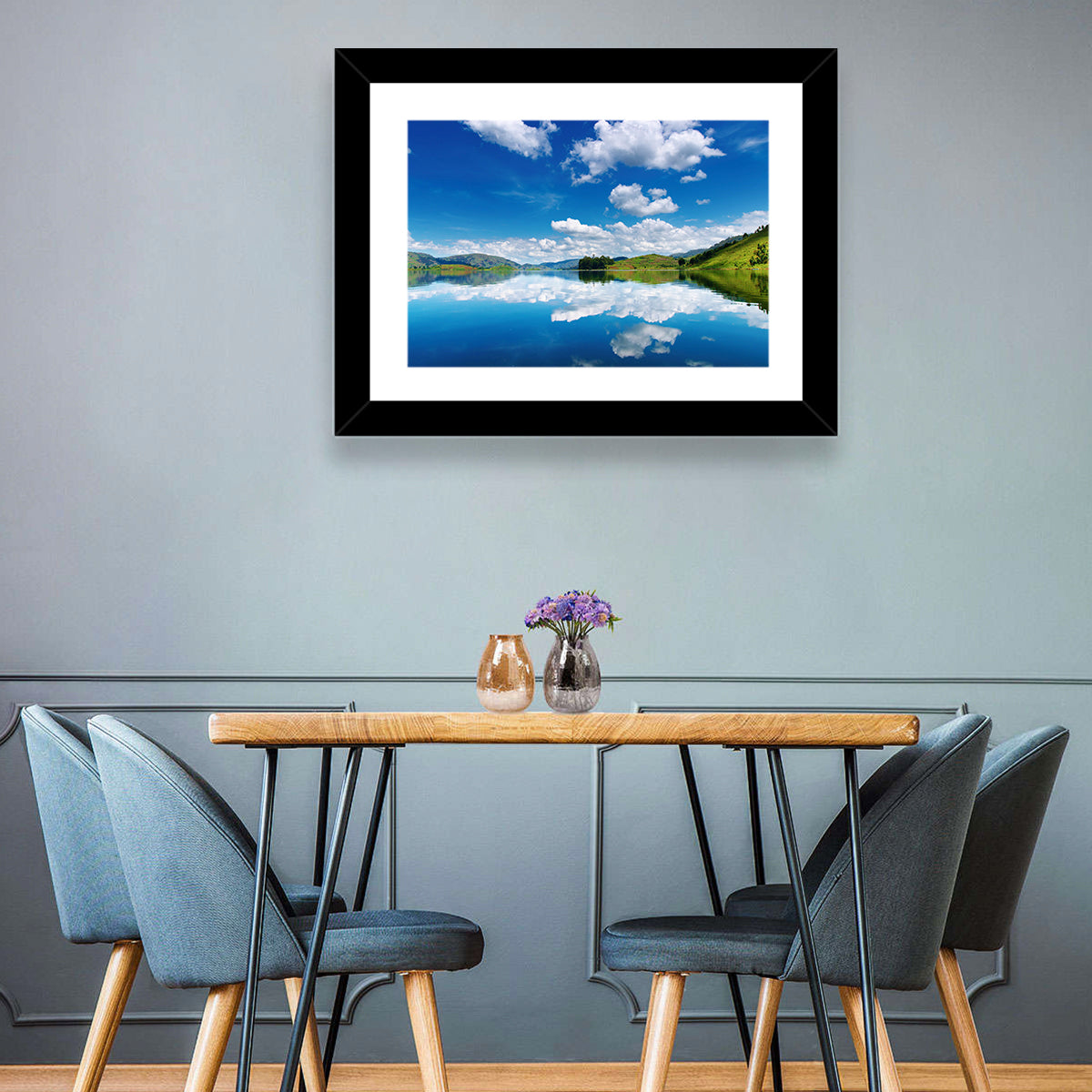 Bunyonyi Lake Reflection Wall Art