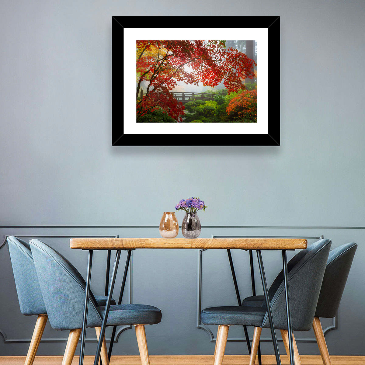 Moon Bridge Portland  Wall Art