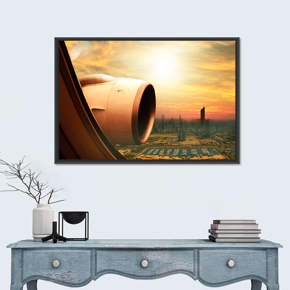 Kuwait City at Golden Hour Wall Art