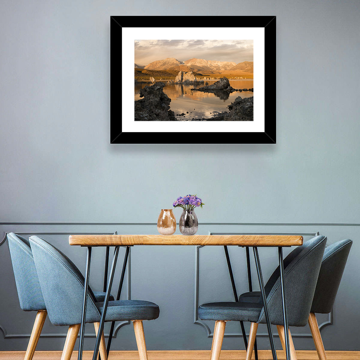 Mono Lake Tufa at Golden Hour Wall Art