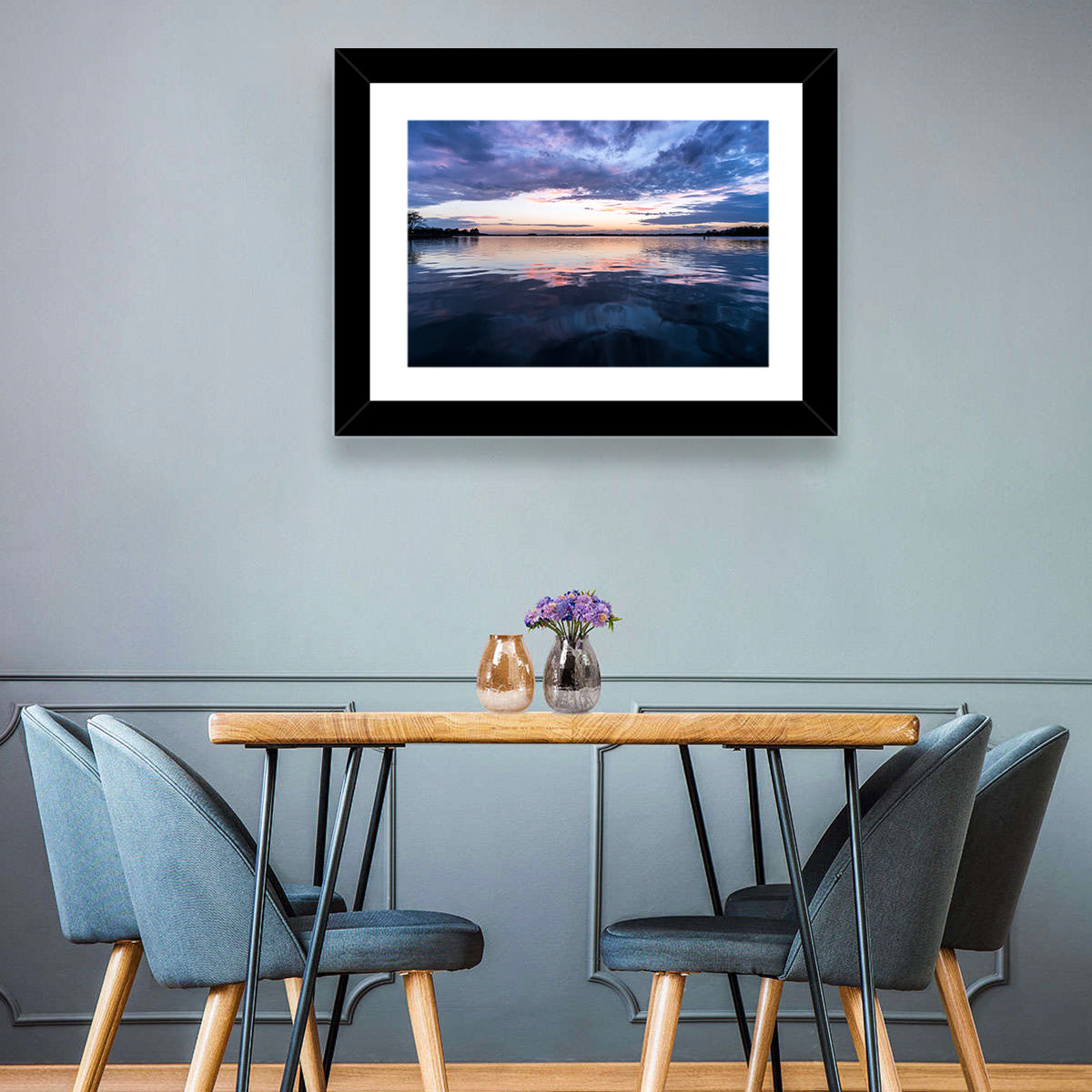 Lake Norman Sunset Reflection Wall Art