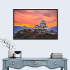 Himeji Castle at Sunrise Wall Art