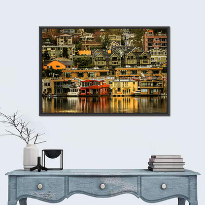 South Lake Union Reflections Wall Art