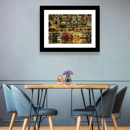 South Lake Union Reflections Wall Art