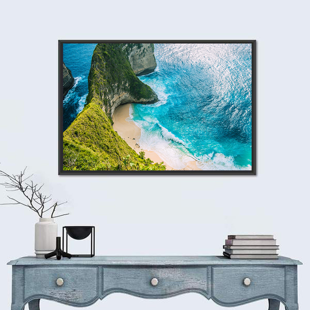 Kelingking Beach, Nusa Penida Wall Art in a room, landscape