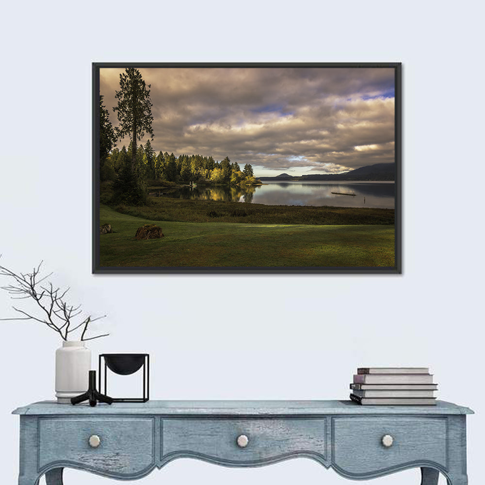 Lake Quinault Reflections Wall Art