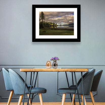 Lake Quinault Reflections Wall Art