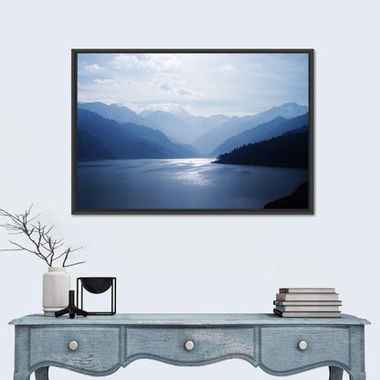 Xinjiang Lakeshore Serenity Wall Art