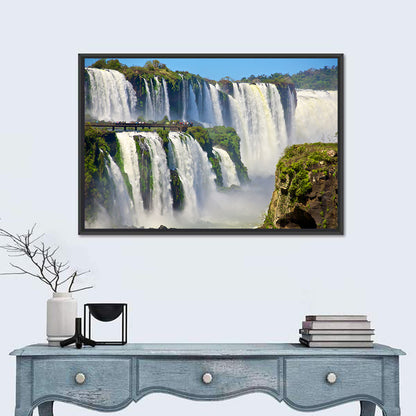 Iguazu Falls Observation Walkway Wall Art