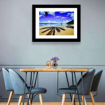 Lake Malawi Palm Shadow Wall Art