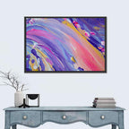 Sliding Hill Brushstrokes Wall Art
