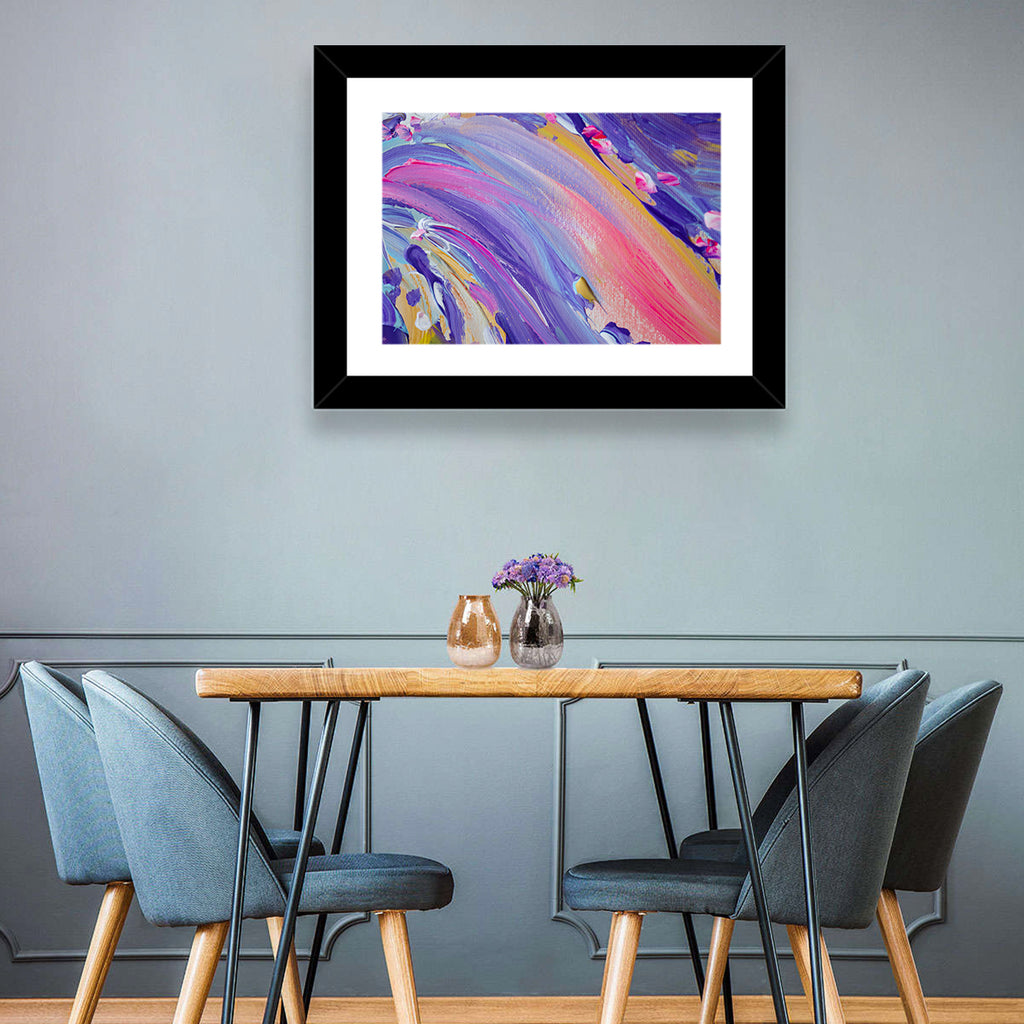 Sliding Hill Brushstrokes Wall Art