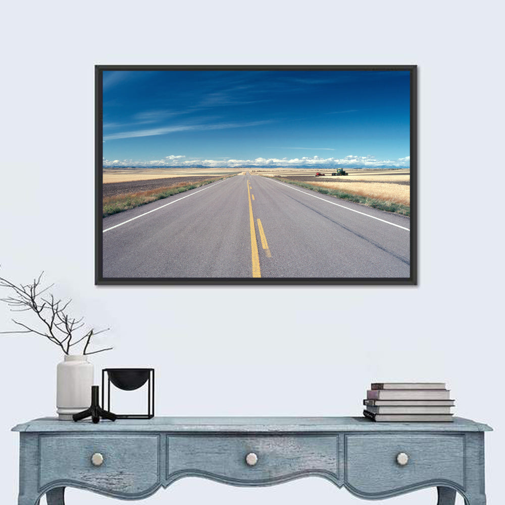 Infinite Road Montana Wall Art