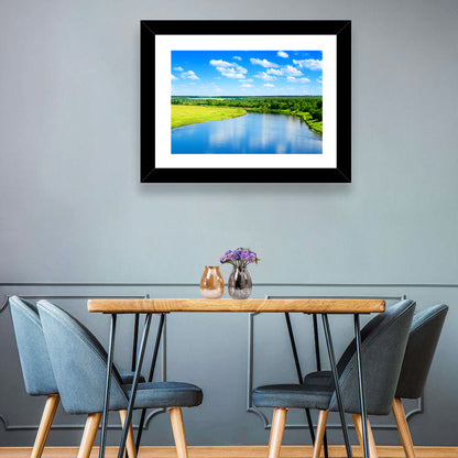 Blue River Meadow Wall Art