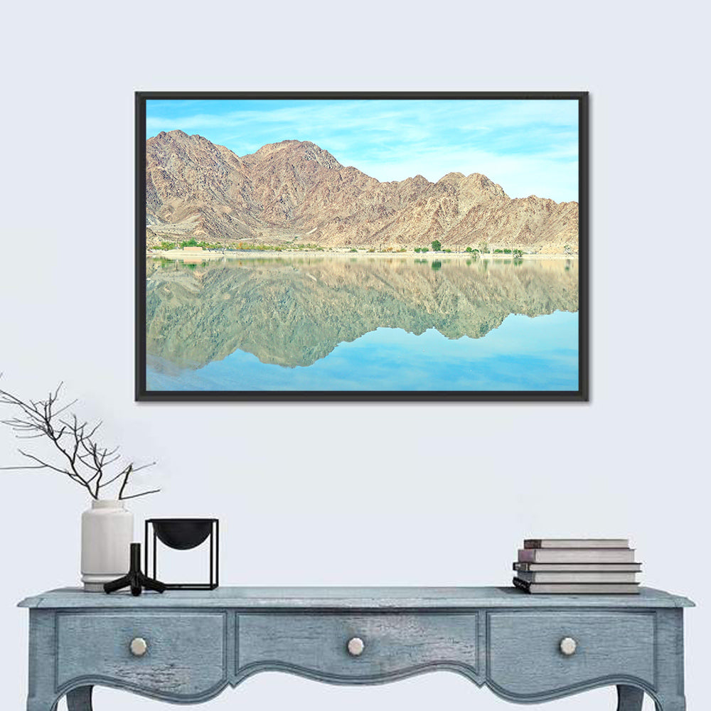 Lake Cahuilla Reflection Wall Art