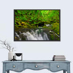 Emerald Jungle Stream Wall Art