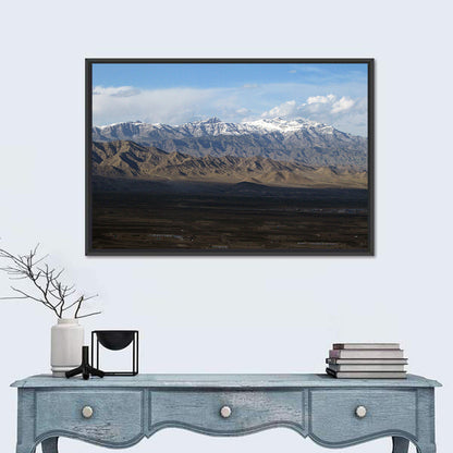 Snow Covered Afghan Mountains Wall Art