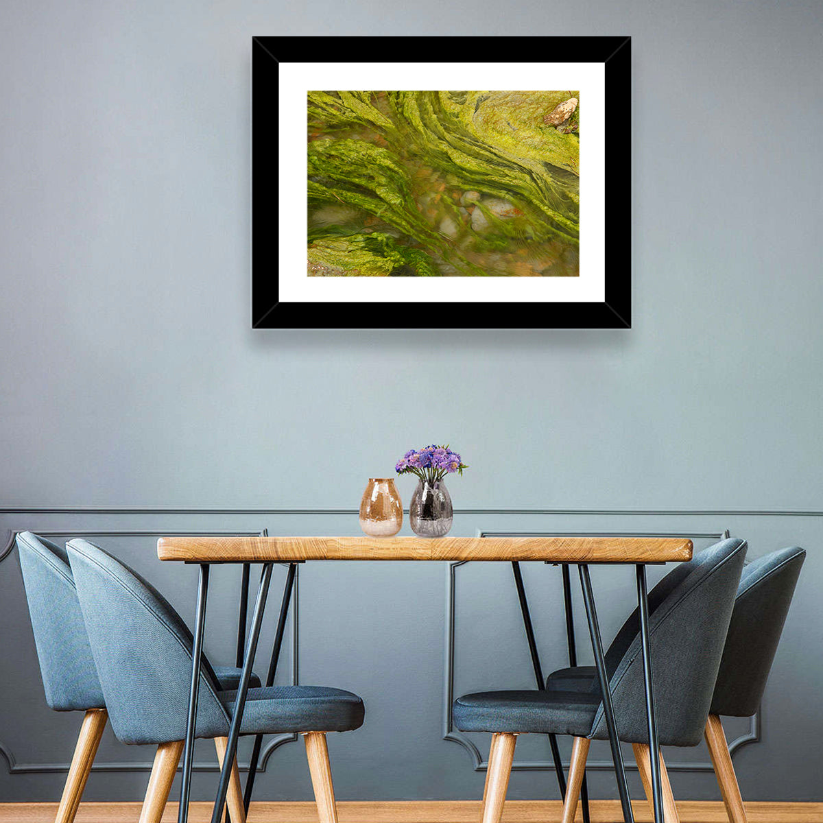Macro Algae Stream Wall Art