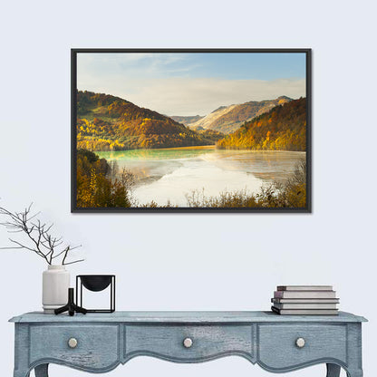 Bright Green Tailings Lake Wall Art