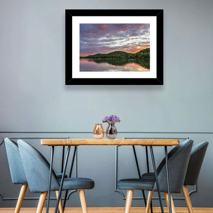 Ohio River Paden City at Dusk Wall Art