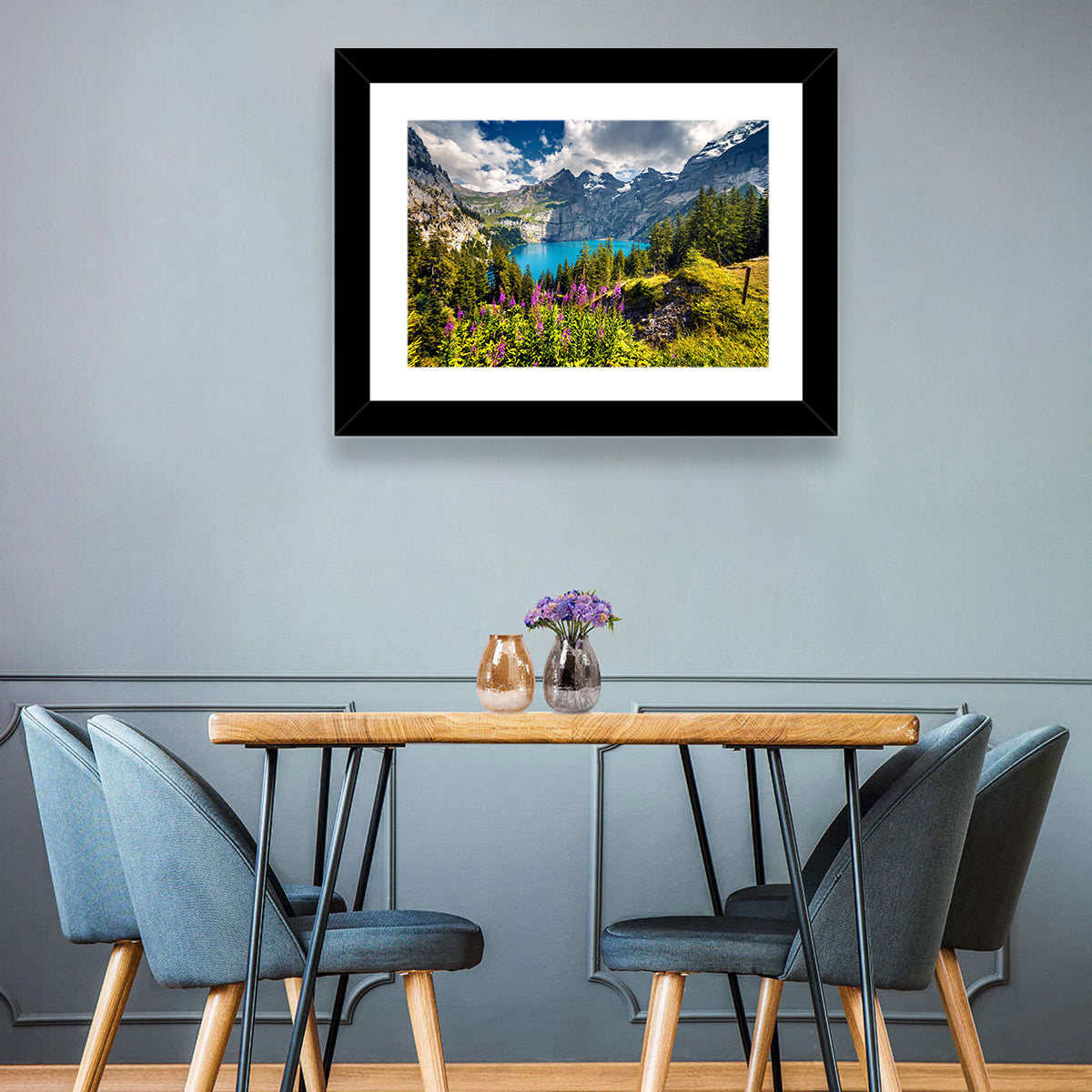 Oeschinensee Summer Landscape Wall Art