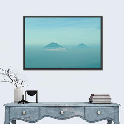 Sumbing and Sindoro Volcanoes Wall Art