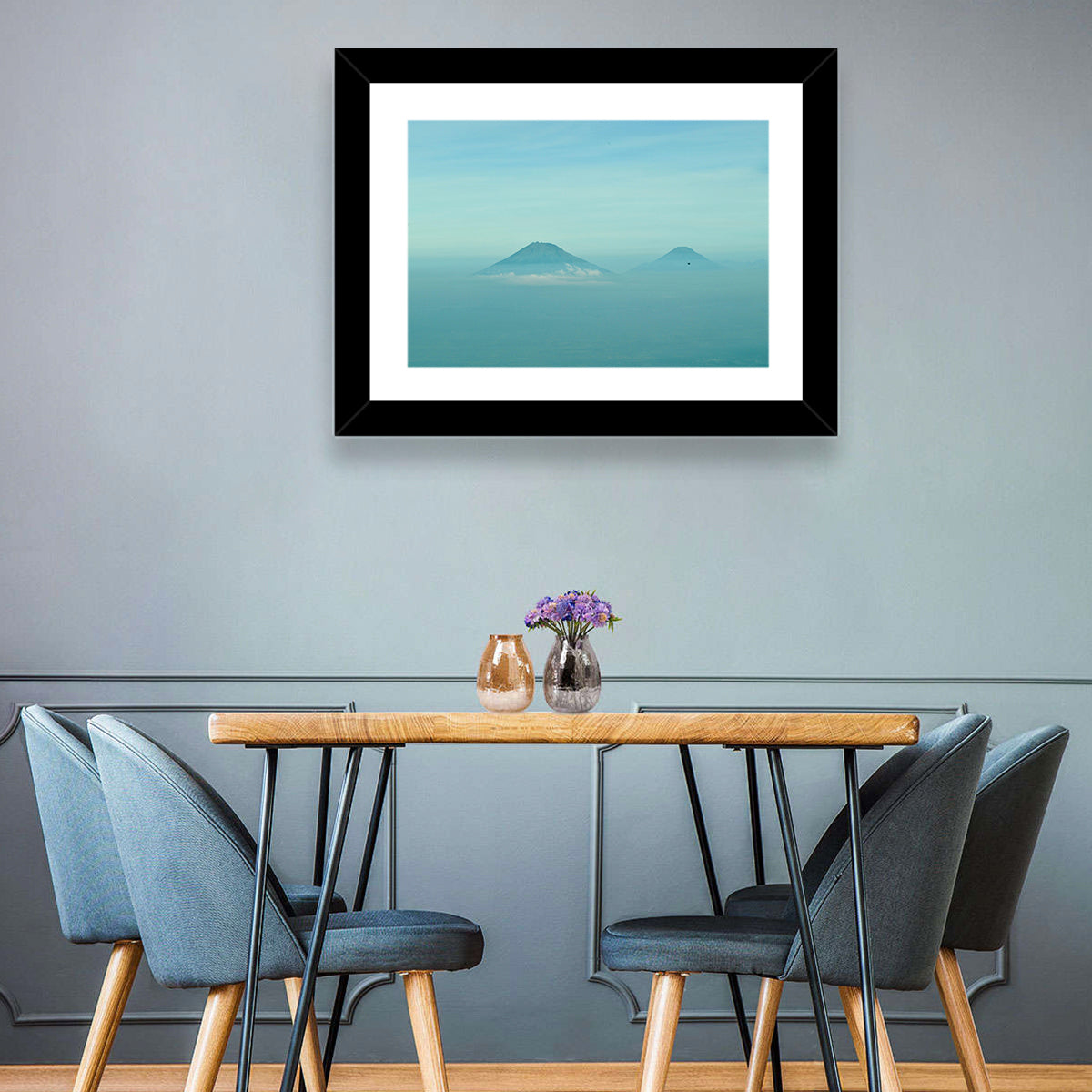 Sumbing and Sindoro Volcanoes Wall Art