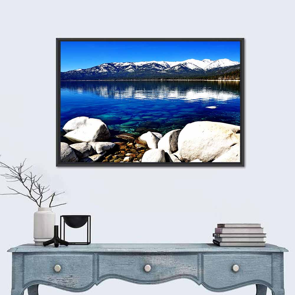 Blue Lake Tahoe Landscape Wall Art