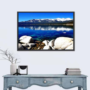 Bluish Lake Tahoe Wall Art