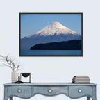 Snow-capped Osorno Volcano Over Lake Wall Art