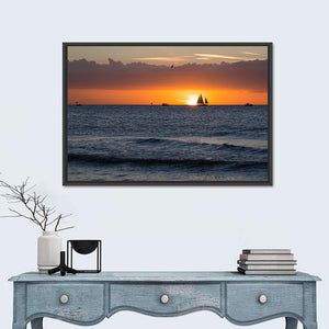 Florida Sea Sunset Wall Art